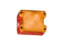 Pfannenberg 21510804000 PY X-S-05 24 DC AM Compact Flashing Xenon Strobe Beacon 1 Hz 5 Joules 18 - 30 VDC red housin