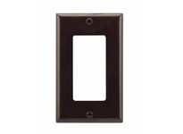 Cooper Eaton 2151B-BOX Wallplate 1G Decorator Thermoset Brown | YarinInd