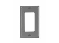 Cooper Eaton 2151GY-BOX Wallplate 1G Decorator Thermoset Gray
