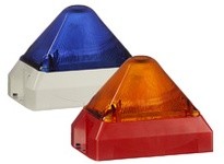 Pfannenberg 21551157055 PY X-M-10 115V AC BL RAL7035 Flashing Xenon Strobe Beacon adj. flash rate 10 Joules 90 - 135