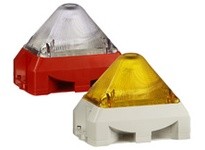 Pfannenberg 21555155055 PY X-MA-10 115V AC RE RAL7035 10 Joules Flashing Strobe Beacon with 8 Tone Sounder 100 dB (A)