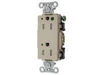 Hubbell Wiring 2172ALMLTRA HUB-PRO HG DECO 15A/125V LED TR AL | High-Quality Electrical Supplies