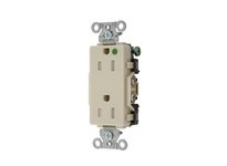 Hubbell Wiring 2172IVTRA HUBBELL-PRO HG DECO 15A/125V TR IV | High-Quality Electrical Outlet