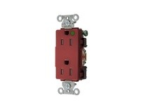 Hubbell Wiring 2172REDTRA HUB-PRO HG DECO 15A/125V | YarinInd