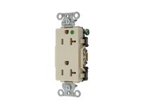 Hubbell Wiring 2182IV HUBBELL-PRO HG DECO 20A/125V IV