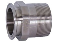 Dixon 21MP-R25050 Male NPT Clamp Adapter