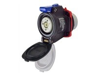 Meltric 22-14043-924-R DXN20 RECEPTACLE POLY BLACK SIZE 1 | IP 66/67 | YarinInd