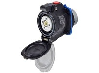 Meltric 22-14127-K16-924 DXN20 RECEPTACLE POLY BLACK | YarinInd