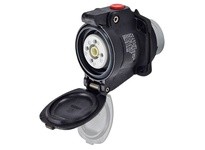 Meltric 22-14147-843 DXN20 RECEPTACLE POLY BLACK SIZE 1 IP 66/67 3P+N+G 20 A 600 VAC 60 Hz PADLOCK PAWL