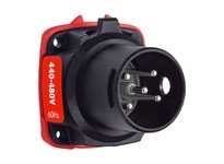 Meltric 22-18047 DXN20 INLET POLY BLACK SIZE 1 IP 66/67 | Industrial Supplies