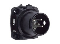 Meltric 22-18147 DXN20 INLET POLY BLACK SIZE 1 IP 66/67 | Industrial Supplies