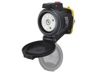 Meltric 22-34165-843-R DXN30 RECEPTACLE POLY BLACK SIZE 2 | IP 66/67 | YarinInd