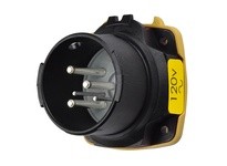 Meltric 22-38165-972 DXN30 INLET POLY BLACK SIZE 2 | YarinInd