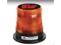 Cortina 22-56531 Pulsator LED Amber Tall Dome 12-24 Volt Suction-Cup Magnetic Mount