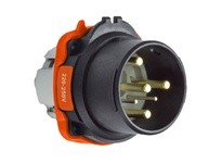 Meltric 22-68073-972 DXN60 INLET POLY BLACK SIZE 3 IP66/67 | Industrial Supplies