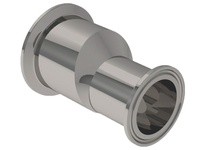 Dixon 2221EBB150075F1 BioPharm Clamp x Clamp Eccentric Reducers