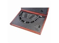 Starrett 224.1DRLZ Interchangeable Anvil Micrometer, .001" Graduation, 12-16' Range, Includes Standards: 12", 13", 14", and 15"I