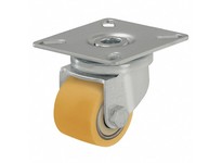 22N062 LPA-VSTH 35K Low-Profile Standard Plate Caster Swivel Polyurethane 220 lb 1 3/8 in Wheel Dia