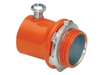 Bridgeport 231-SO 3/4" ORANGE Set Screw EMT Connector | YarinInd