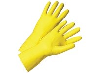 2312/9 PosiGrip Yellow Latex Glove Flock Lined Embossed Palm | YarinInd
