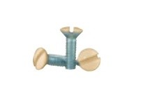 Cooper Eaton 231LA-BOX Wallplate Screws 1/2" Light Almond | YarinInd