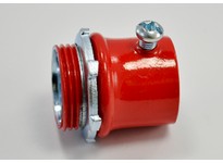 Bridgeport 232-SR 1" RED set screw EMT connector