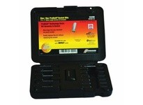 Bondhus 23290 Set 7 ProHold Torx & Hex Bits 2" (T45-T55 & 12-19mm) Molded Black Case