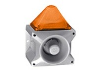 Pfannenberg 23361804055 PA X 10-10 24 DC AM 7035 10 Joules Flashing Strobe Beacon with 80 Tone 4-stage Sounder 110 dB