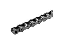 Morse 08B-1 25 FT British Standard Cottered Roller Chain, Steel, 0.5" Chain Pitch, Chain Size 08, 1 Strand, 0.335" Roller Diamet