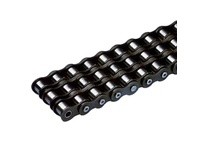 Morse 08B-3 25 FT British Standard Cottered Roller Chain, Steel, 0.5" Chain Pitch, Chain Size 08, 3 Strands, 0.335" Roller Diame