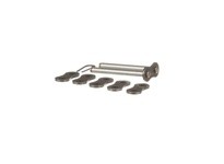 Morse 08B-3 C/L SC British Standard Roller Chain Offset Link, Steel, 0.5" Chain Pitch, Chain Size 08, 3 StrandsBritish Standard 