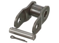 Morse 06B-1 O/L SC British Standard Roller Chain Offset Link, Steel, 0.375" Chain Pitch, Chain Size 06, 1 StrandBritish Standard