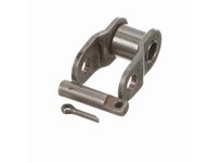 Morse 08B-1 O/L SC British Standard Roller Chain Offset Link, Steel, 0.5" Chain Pitch, Chain Size 08, 1 StrandBritish Standard R