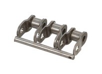 Morse 06B-3 O/L SC British Standard Roller Chain Offset Link, Steel, 0.375" Chain Pitch, Chain Size 06, 3 StrandsBritish Standar