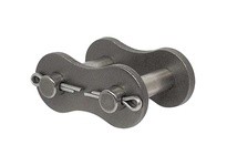 Morse 60XLO C/L C/P P/F O Ring Cottered Roller Chain, Carbon Steel, 0.75" Chain Pitch, Chain Size 60, 1 Strand, 0.469" Roller Di