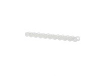 Morse 40 DELRIN 10 FT DELRIN THERMOPLASTIC CHAIN, Thermoplastic, 1.5" Chain Pitch, Chain Size 40, 1 Strand, 0.3125" Roller Diame