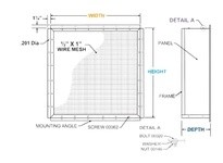 Airmaster 23690 42FG Propeller Side (Front) Safety Guard