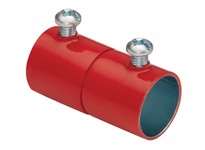 Bridgeport 241-SR 3/4" RED Set Screw EMT Coupling | YarinInd