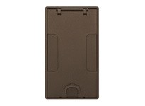 Hubbell Wiring 24GTCVRBRZ TILE CVR 2/4G FLUSH BRONZE POWDER