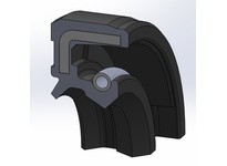 Dichtomatik 24X38X10TC-T NITRILE DOUBLE LIP SPRING | High-Quality Shaft Seals