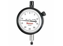 Starrett 25-131J Dial Indicator, 0-.125" Range, 0-25-0 Balanced Dial, .0005" Grads, .050" Range Per Rev, .375" StemDial Indicato