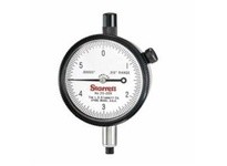 Starrett 25-209J Dial Indicator, 0-.015" Range, 0-6 Continuous Dial, .00005" Grads, .006" Range Per Rev, .375" StemDial Indicato