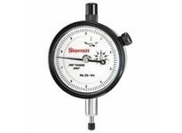 Starrett 25-611J Dial Indicator, 0-.200" Range, 0-10, .0001" Grads, .010" Range Per Rev, .375" Stem DiameterDial Indicator, 0-.2