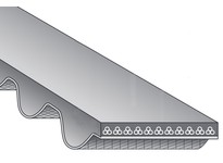 Bando 250-S5M-1505 HP 1505 inch long 25 inch wide 3.61 inch high Timing Belt with 301 teeth