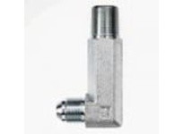 2501-LL-06-06-FG 06MJ-06MP 90 Extra-Long Elbow Forg