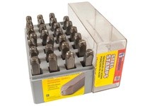 Hanson 25050 1/16'' REVERSED LETTER SET