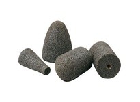 United Abrasives SAIT 25101 Grinding Cone(Length 2-1/2" Diameter 1-1/2" Arbor 3/8-24" Grade A20 Type 17 Max RPM 24100)