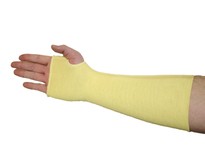 2512KTE 12" Single Ply Kev Slv W/ Thumb Hole