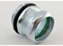 Bridgeport 254-SRTI 1-1/2" Steel Rain Tight Connector | Durable Industrial Supplies