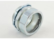 Bridgeport 254-US 1-1/2" USA steel EMT compression connector
